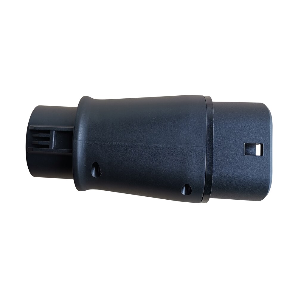 Duosida-adaptador EVSE EV 32A J1772, tipo 1 a tipo 2, Conector de carga para cargador de vehículo eléctrico Duosida-adaptador EVSE EV 32A J1772, tipo 1 a tipo 2, Conector de carga para cargador de vehículo eléctrico
