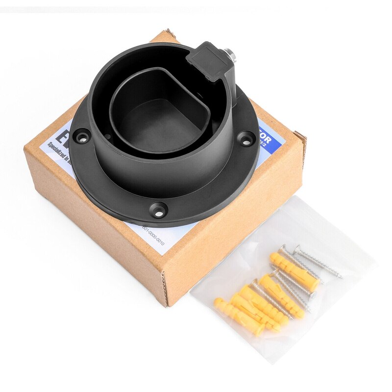 Soporte de enchufe tipo 2 para coche eléctrico de la UE, estación de carga EV, enchufe Dummy, enchufe de la UE