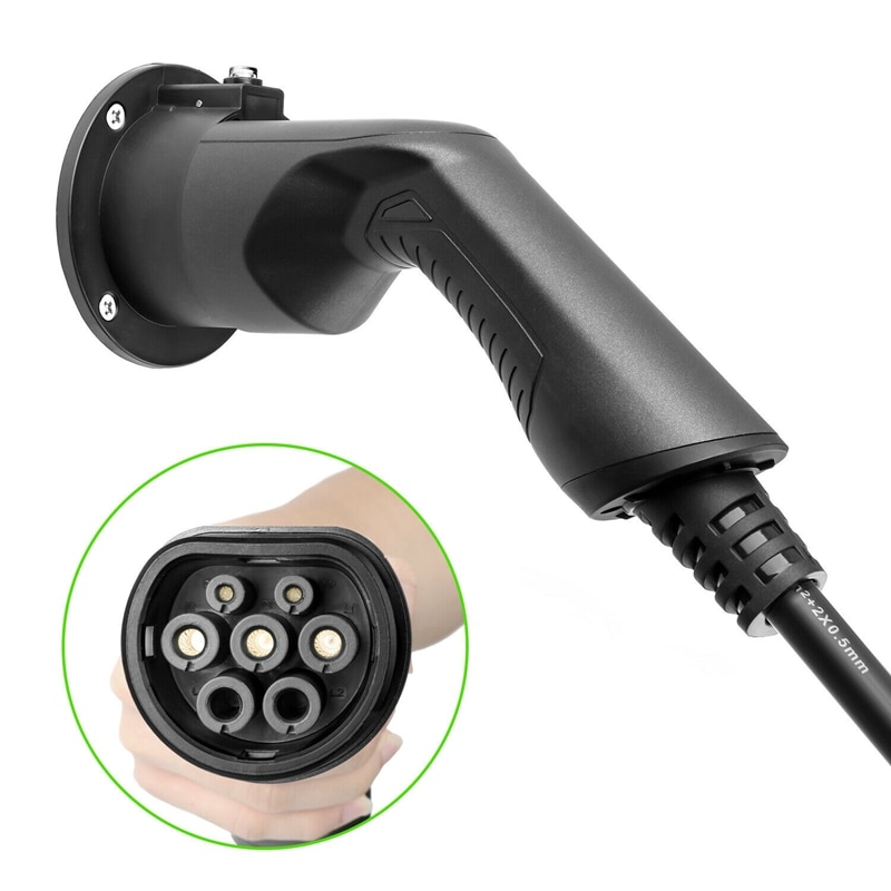 Soporte de enchufe tipo 2 para coche eléctrico de la UE, estación de carga EV, enchufe Dummy, enchufe de la UE Soporte de enchufe tipo 2 para coche eléctrico de la UE, estación de carga EV, enchufe Dummy, enchufe de la UE