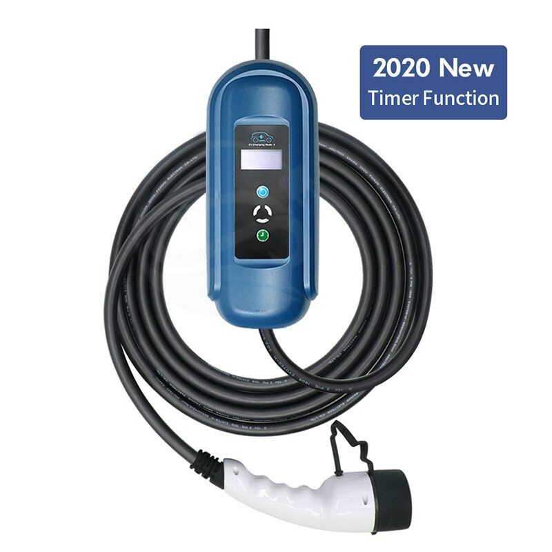 Wallbox-cargador portátil de coche eléctrico, dispositivo de carga de 16A, 3 fases, nivel 2, CA Ev, 11kw Evse, tipo 2 IEC62196, tipo 1 Wallbox-cargador portátil de coche eléctrico, dispositivo de carga de 16A, 3 fases, nivel 2, CA Ev, 11kw Evse, tipo 2 IEC62196, tipo 1
