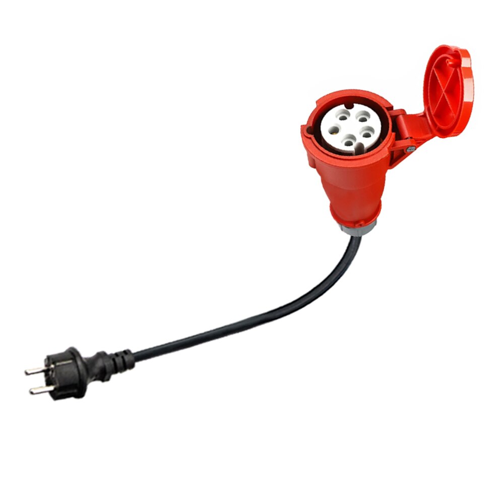 Wallbox-cargador portátil de coche eléctrico, dispositivo de carga de 16A, 3 fases, nivel 2, CA Ev, 11kw Evse, tipo 2 IEC62196, tipo 1