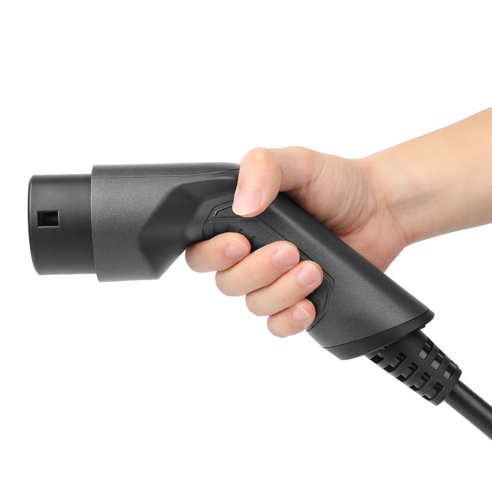 EVSE-cargador de coche eléctrico tipo 2 IP65 10A/16A, caja de carga EV portátil, Cable IEC 62196-2 220V, estación de carga para vehículo eléctrico